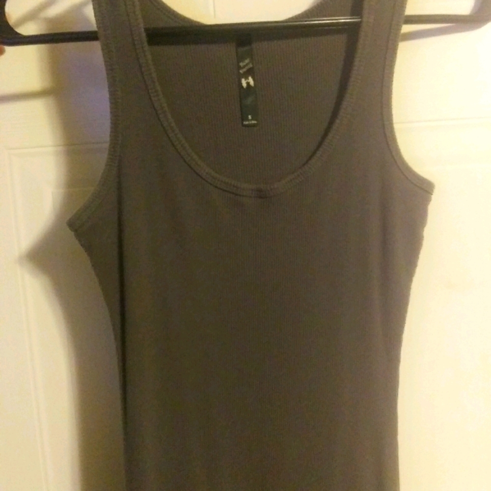 Gray tank dress